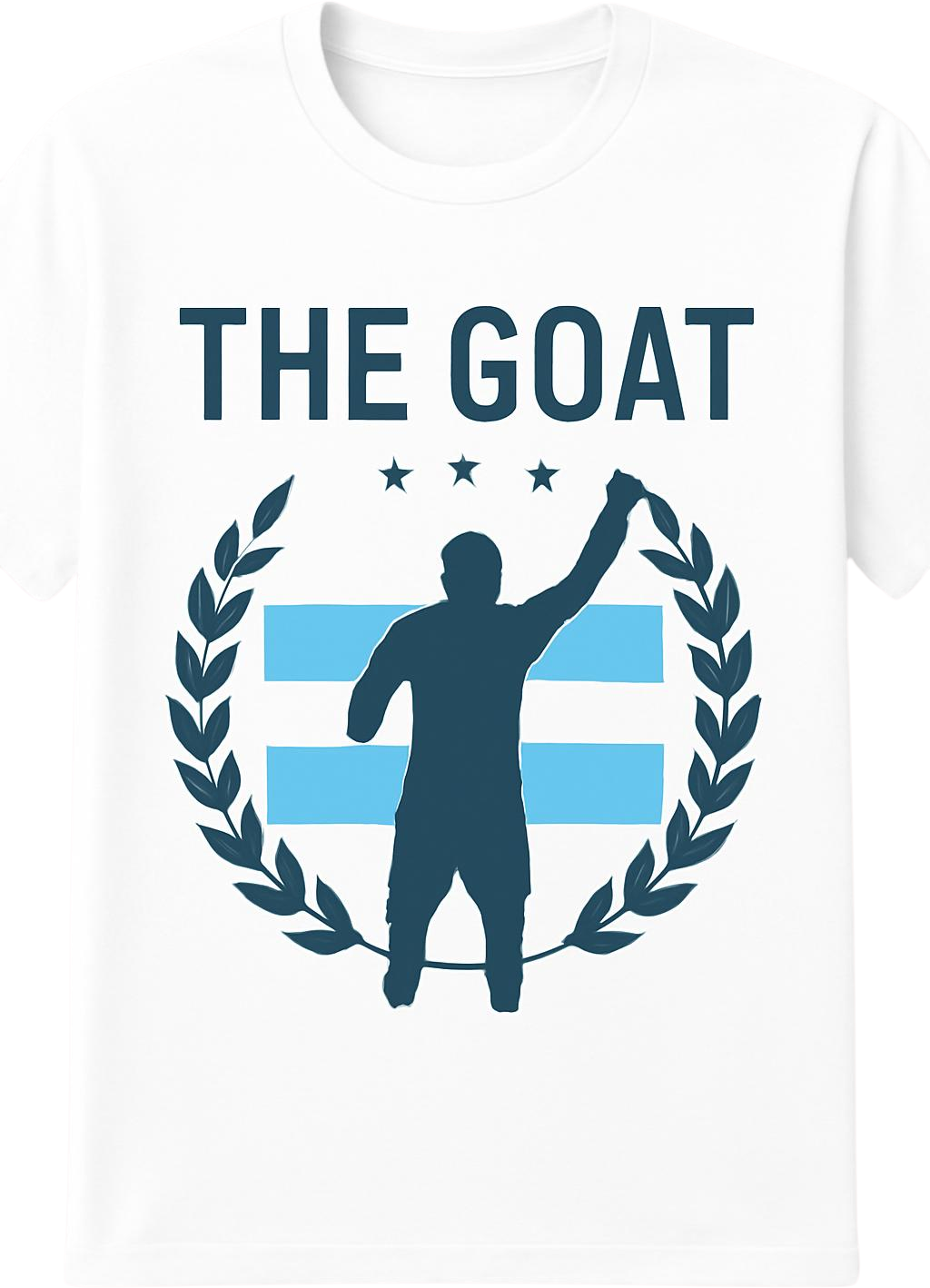 THE GOAT Argentina Celebration T-Shirt Design Bundle | Digital Download