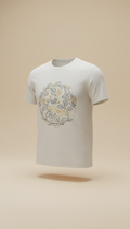 Design t-shirt art botanique linéaire